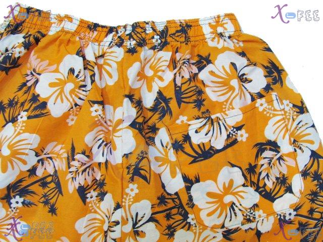 estk00024 Orange Surf Beach Lounge Man Floral Design Board Shorts 2