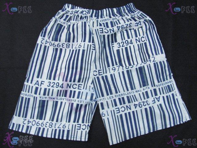 estk00028 Blue Strip Surf Beach Lounge Man Design Board Shorts 3