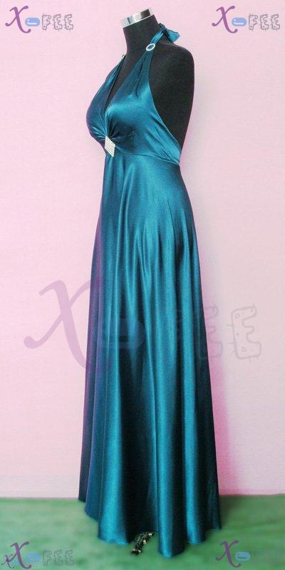 hspd00003 Custom-made Cocktail Halter Skirt Prom Party Full Dress 2