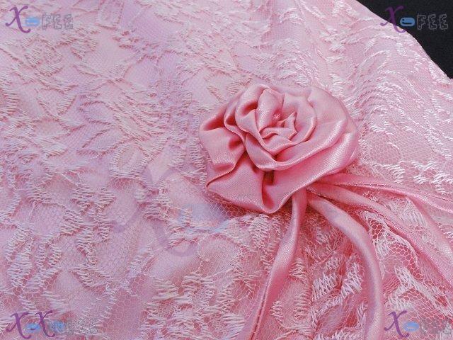 hspd00008 Cocktail Skirt Prom Party Lace Satin Silk Flower Wedding Gown Halter Pink Dress 5