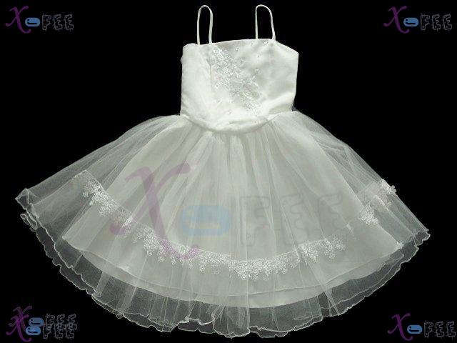 hstd00006 Custom-Made Wedding Pageant Party Girl's Flower Dress 1