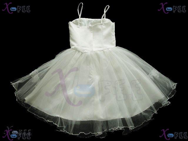 hstd00006 Custom-Made Wedding Pageant Party Girl's Flower Dress 4