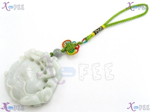 jmn00022 New Handmade Carved Jade Jewelry Lucky Animal Pendant 2