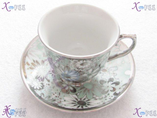 kfbd00002 6 Sets China Hand-Painted Flower Tea Coffee Cup Saucers 2
