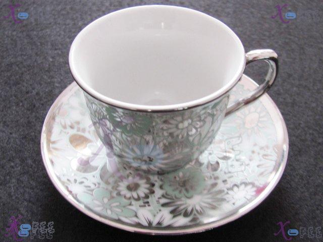 kfbd00002 6 Sets China Hand-Painted Flower Tea Coffee Cup Saucers 4