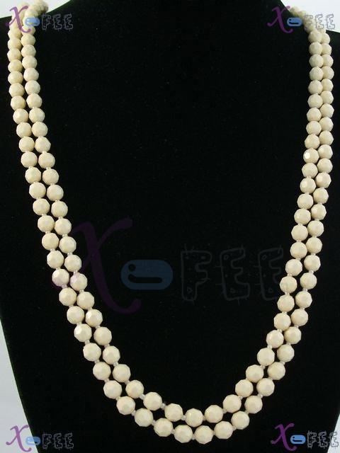 myxl00018 64inch Fashion Jewelry Hot Beige Sweater Multi-Use Chain Acrylic China Necklace 1