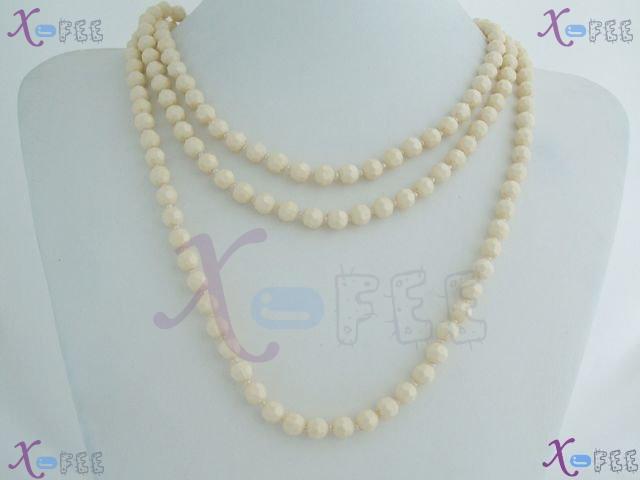 myxl00018 64inch Fashion Jewelry Hot Beige Sweater Multi-Use Chain Acrylic China Necklace 4