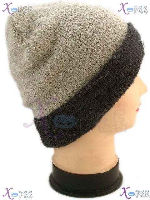 mzst00285 Modish Wheat Unisex Accessory Collection Warm Beanie Knit Crochet Winter Hat 4