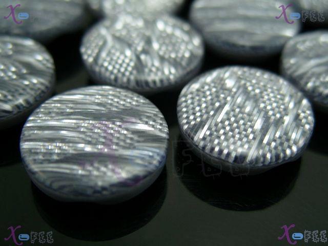 nkpf01002 Wholesale Crafts Sewing Fabric Textile Trend 24pcs Silver 20L Good Resin Buttons 1