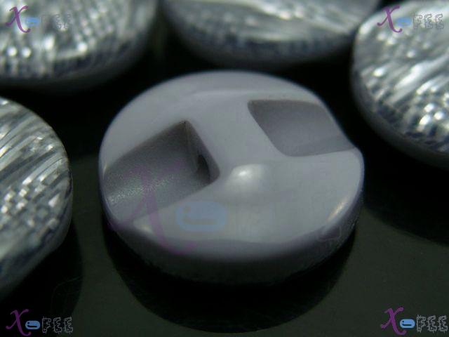 nkpf01002 Wholesale Crafts Sewing Fabric Textile Trend 24pcs Silver 20L Good Resin Buttons 2