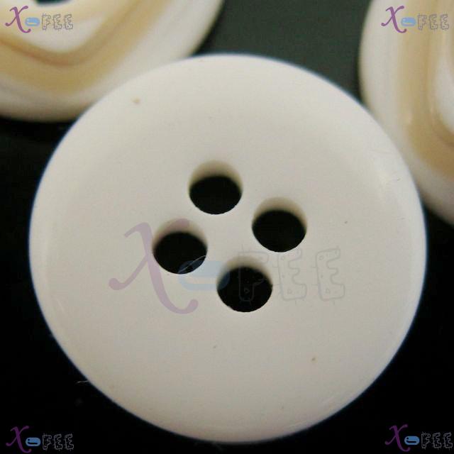 nkpf01042 Wholesale 30 pcs Crafts Sewing Fabric Textile Coffee Combine 20L Resin Buttons 2