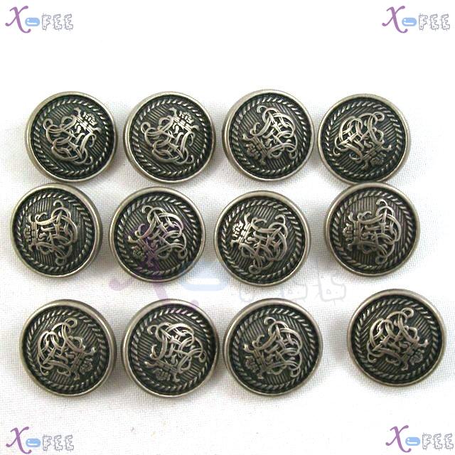 nkpf01162 New Wholesale Crafts Sewing Fabric Textile 12pcs Monarch 34L Costume Buttons 2