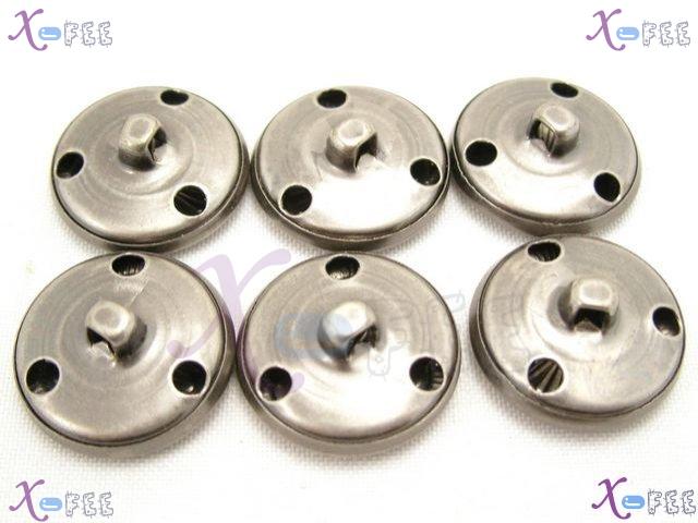 nkpf01195 36L Wholesale Lots Collectibles Sewing Fabric 6pcs Flower Costume Metal Buttons 3