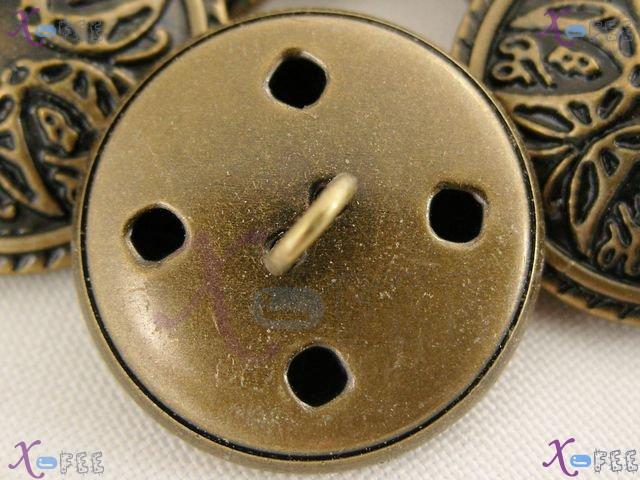 nkpf01200 New Design Sewing Fabric Wholesale Lots 6pcs Butterfly 40L Costume Metal Buttons 2
