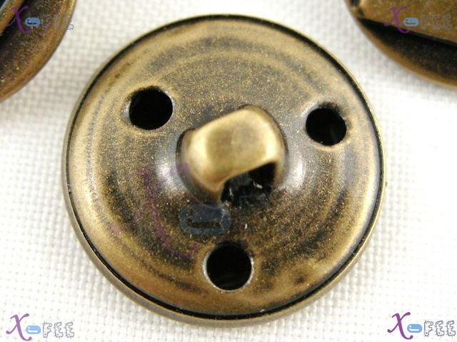 nkpf01201 Hot Wholesale Lots Collectibles Sewing 10pcs Geometric Pattern 32L Metal Buttons 2