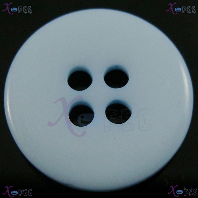 nkpf01221 New Design LightSkyBlue Wholesale Lots 30PCS 28L Blue Four Holes Resin Buttons 2