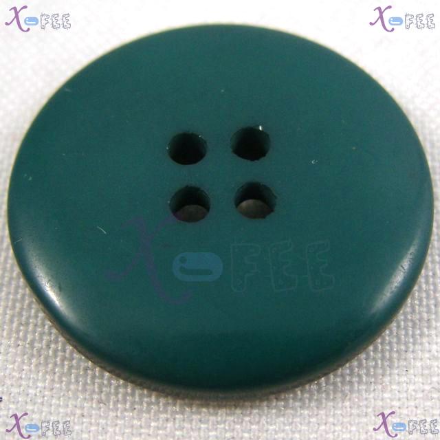 nkpf01258 10pcs 40L Resin Crafts Sewing Fabric Textile Fashion Green China Costume Buttons 2