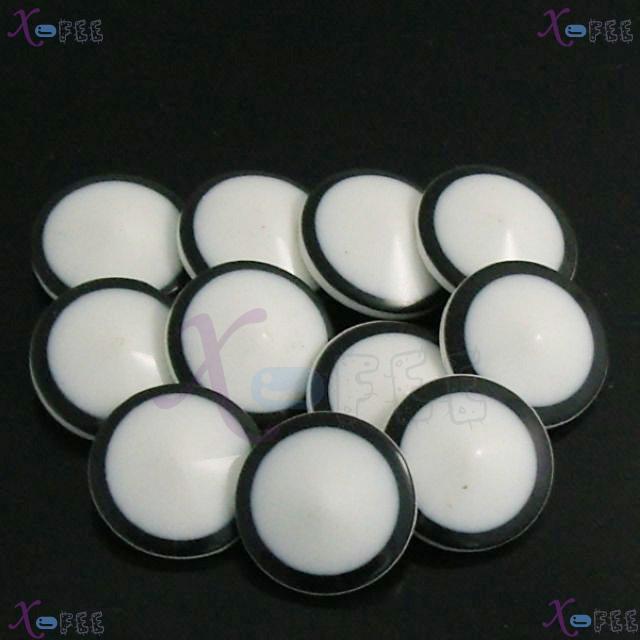 nkpf01262 Wholesale Sewing Fabric Textile Black Smooth Fashion 12pcs 34L Costume Buttons 2