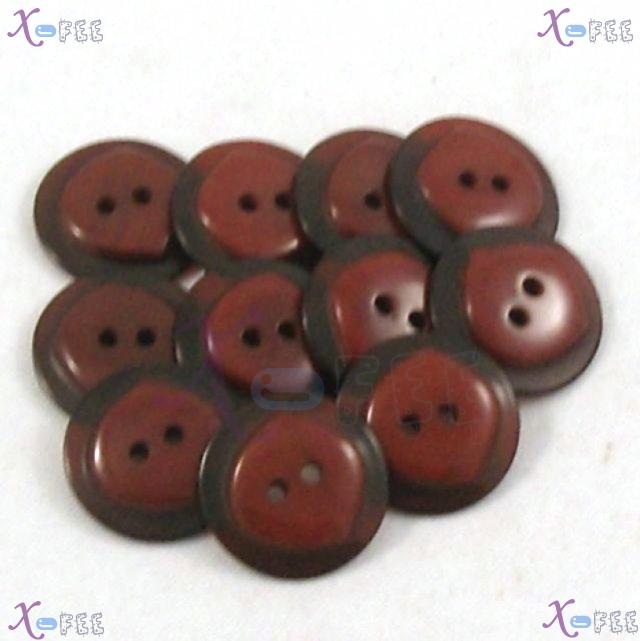 nkpf01274 Sewing & Fabric Wholesale 15pcs 36L Costume Fad Craft Resin Home Textile Buttons 2