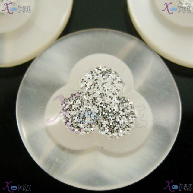 nkpf01305 Fashionable Wholesale 34L White 10pcs Costume Silver Resin Sewing China Buttons 1