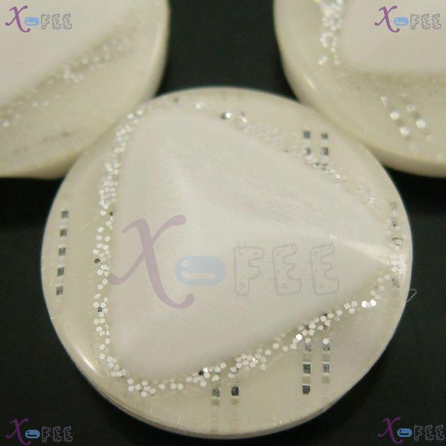 nkpf01309 Hot Wholesale 20pcs Crafts Sewing Fabric Notios 22L Silver Costume Resin Buttons 1