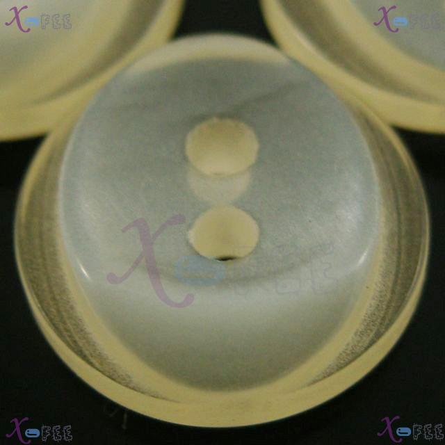 nkpf01314 Stereoscopic Transparent Fad Wholesale 30pcs 22L Two Holes Shirt Sewing Buttons 2