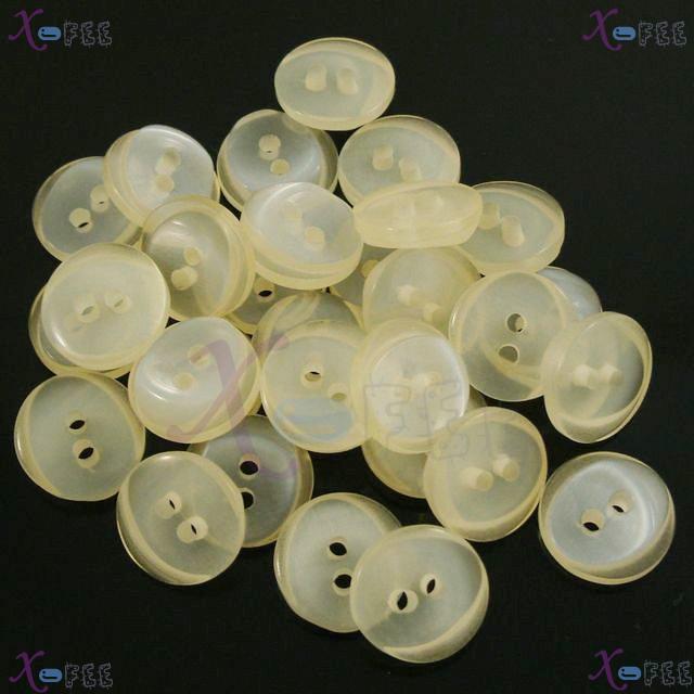 nkpf01314 Stereoscopic Transparent Fad Wholesale 30pcs 22L Two Holes Shirt Sewing Buttons 3