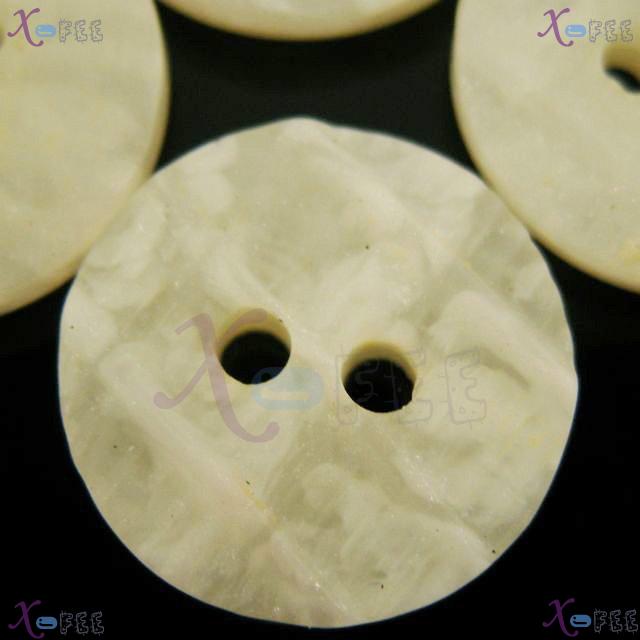 nkpf01315 Wholesale Lots White Crafts Sewign Fabric Textile Trend 36pcs 24L Resin Buttons 1