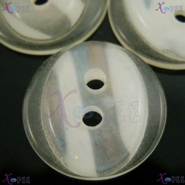 nkpf01318 Wholesale 30pcs Crafts Sewing Fabric Notions Costume Transparent Resin Buttons 1