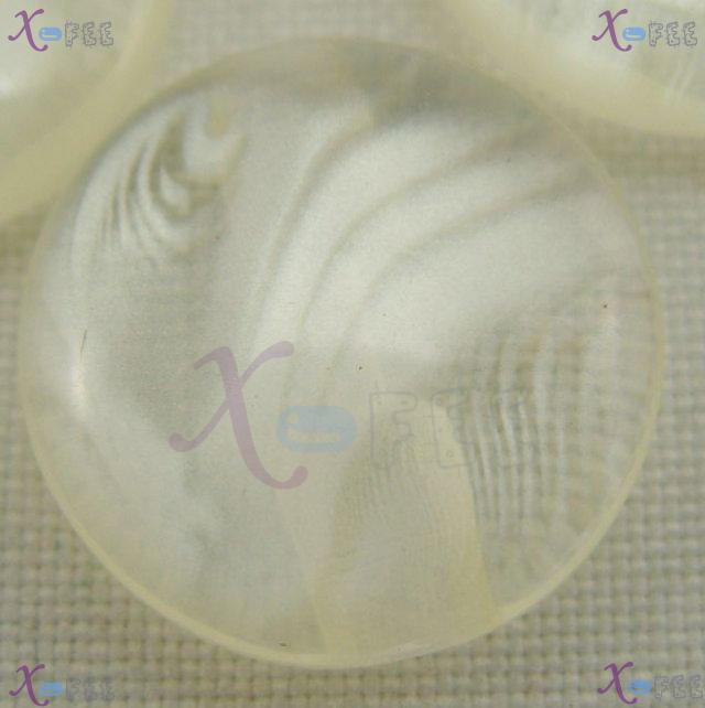 nkpf01330 Hot Wholesale White Crafts Sewing Fabric Notions 15pcs 26L Costume Resin Buttons 2
