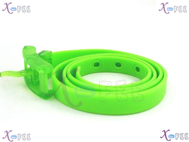 pd00016 Recyclable Green Chinese Unisex Rubber Waist Clip Belt 3