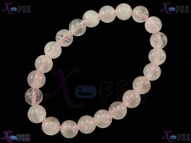 sl00426 New Mode Fashion Jewelry Handmade Stretchy Light Pink Crystal Beads Bracelet 1