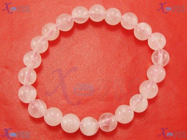 sl00426 New Mode Fashion Jewelry Handmade Stretchy Light Pink Crystal Beads Bracelet 3