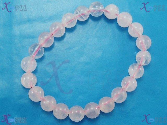 sl00426 New Mode Fashion Jewelry Handmade Stretchy Light Pink Crystal Beads Bracelet 4