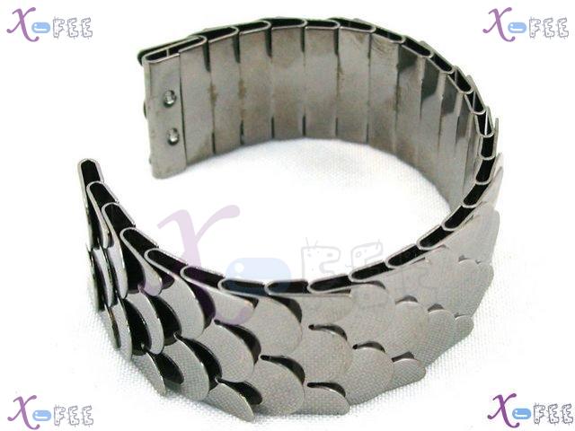 sz00282 Ringent Prom Fashion Jewelry Ornament Glittering Fish Scale Bangle Bracelet 1