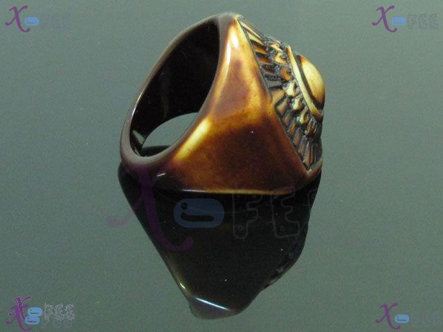 tsr00056 Hot Fashion Tibetan Jewelry Retro Bone Imitation Unisex Hexagon Sun Flower Ring 3