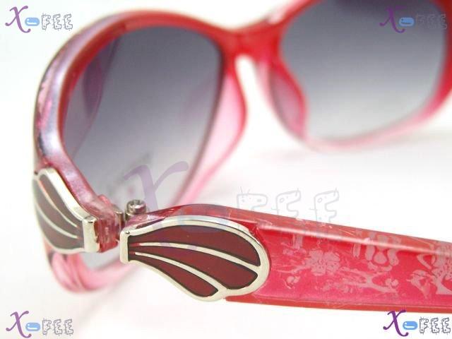tyj00197 Red Metal Decoration Ladies UV400 Woman Fashion Eyeglasses Sunglasses Eyewear 3