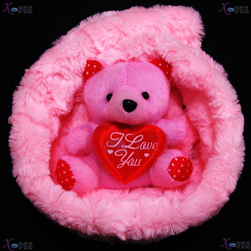 wb00027 New Pink Lovely Bear Decoration Soft Plush 30
