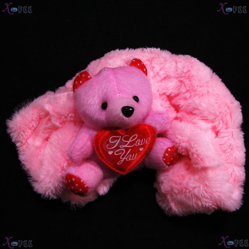 wb00027 New Pink Lovely Bear Decoration Soft Plush 30
