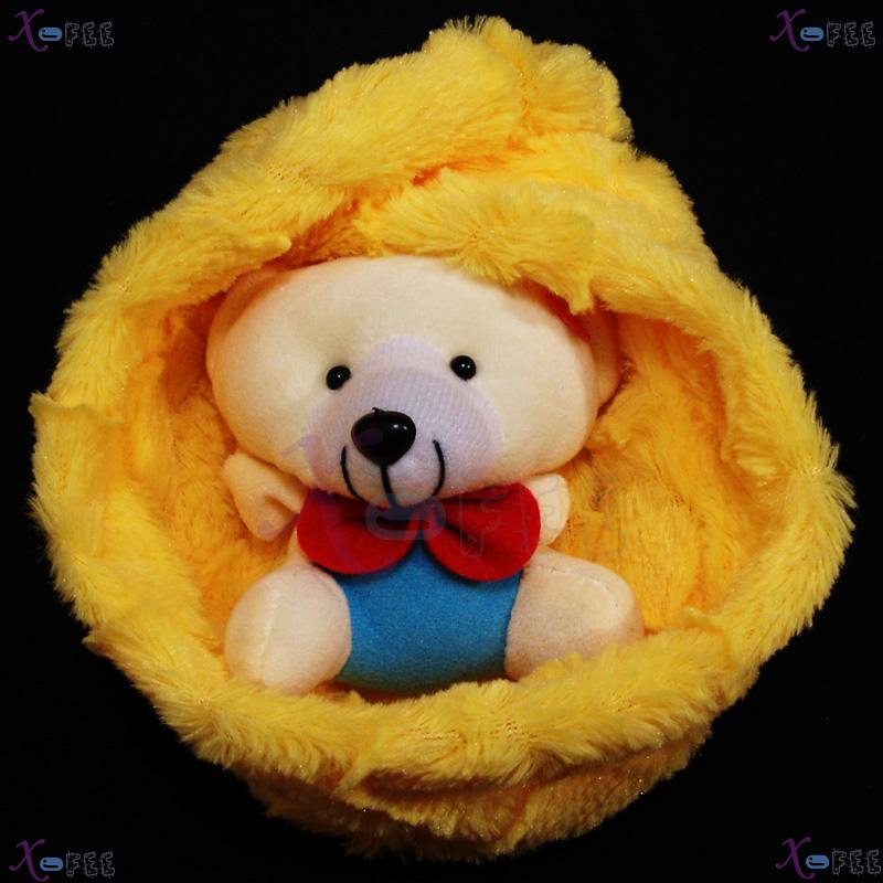 wb00029 Yellow Lovely Bear Decoration Soft Plush 28