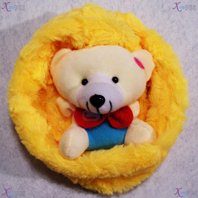 wb00029 Yellow Lovely Bear Decoration Soft Plush 28