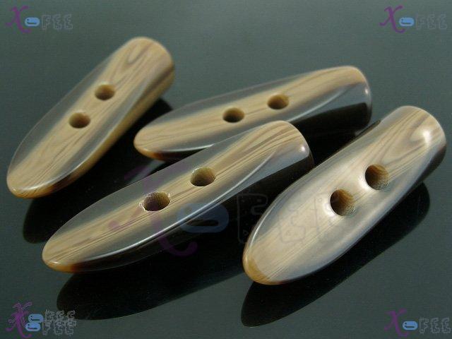 nkpf00139 Wholesale 4PCS Crafts Sewing Fabric Textile Fashion Resin Ox Horn China Buttons 3