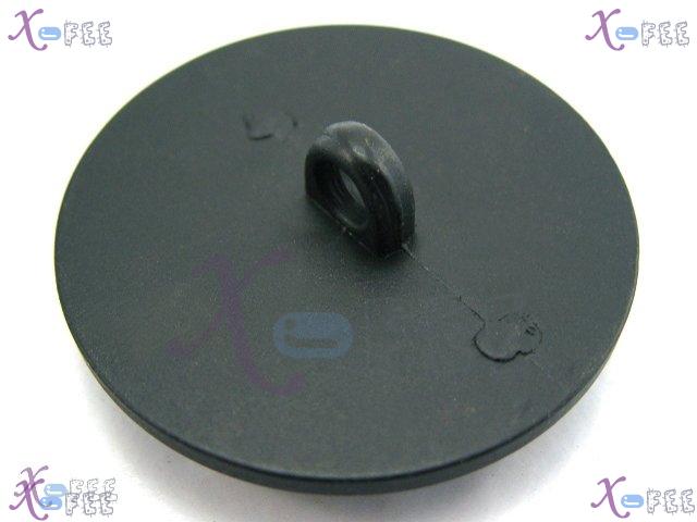 nkpf00146 Wholesale Crafts Sewing Fabric Textile 2pcs Costume Minority Black Resin Buttons 3