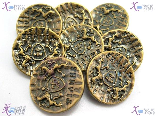 nkpf00327 Wholesale Crafts Sewing Fabric Textile 10 pcs Fancy Symbol Plastic 40L Buttons 3