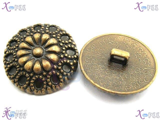 nkpf00488 Wholesale Crafts Sewing Fabric Textile 2pcs Tribe Pattern 58L Plastic Buttons 2