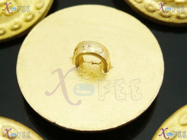 nkpf00587 Wholesale Lots 5pcs Golden Costume Design Metal Buttons 2