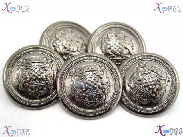 nkpf00608 5pcs Abstraction Craftx Sewing Fabric Textile Unique Metal Sign Pattern Buttons 3