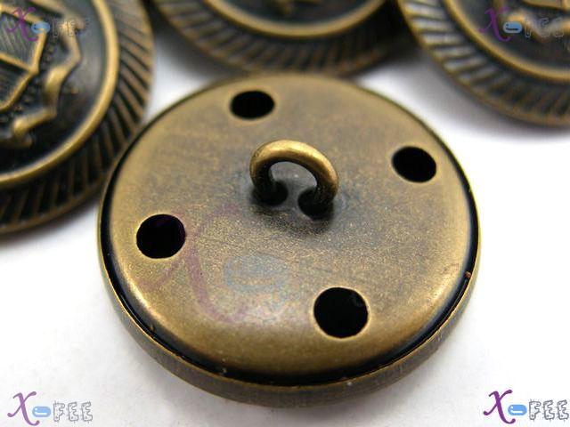 nkpf00653 Wholesale 8pcs Collection Sewing Fabric Abstraction Unique Sign Metal Buttons 2