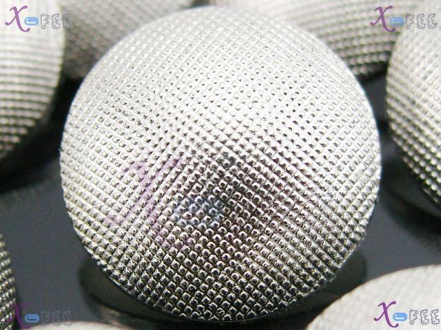 nkpf00664 Hot! Silvery Crafts Sewing Fabric Textile White 10pcs Unique Plastic 28L Buttons 1