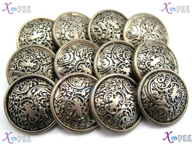 nkpf00724 Fad Wholesale Crafts Fabric Textile 12pcs Unique Plastic 28L Flower Buttons 3